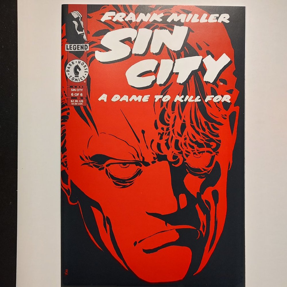 FRANK MILLERS SIN CITY "A DAME TO KILL FOR"  #6 (1994) DARK HORSE FIRST PRINT